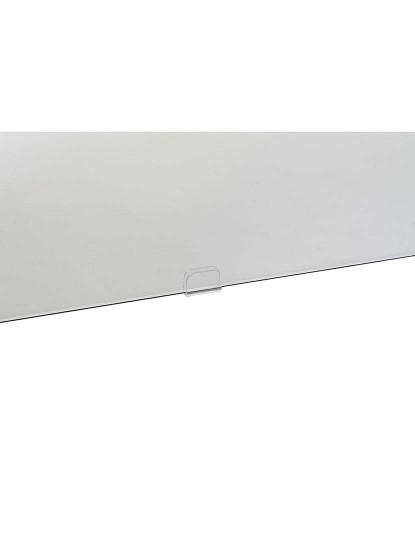 imagem de Secretária Vidro Mdf Temperado Cinza 4