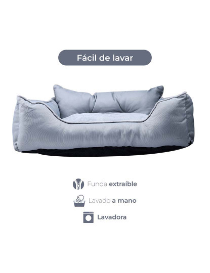 imagem de Cama Para Animal Poliéster Cinza Netton 4