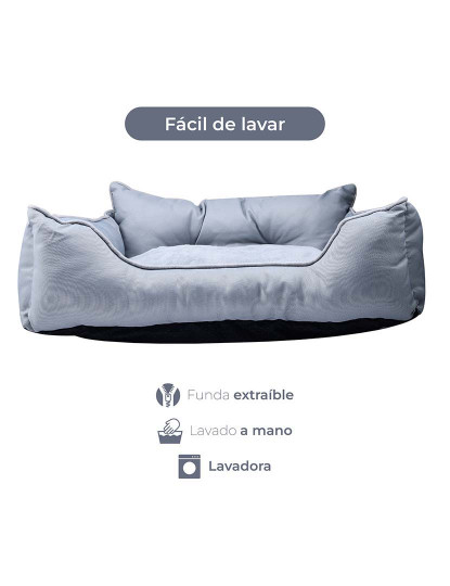 imagem de Cama Para Animal Poliéster Cinza Netton 4