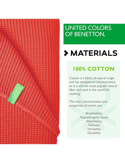 imagem de Manta Benetton Vermelho Foam3