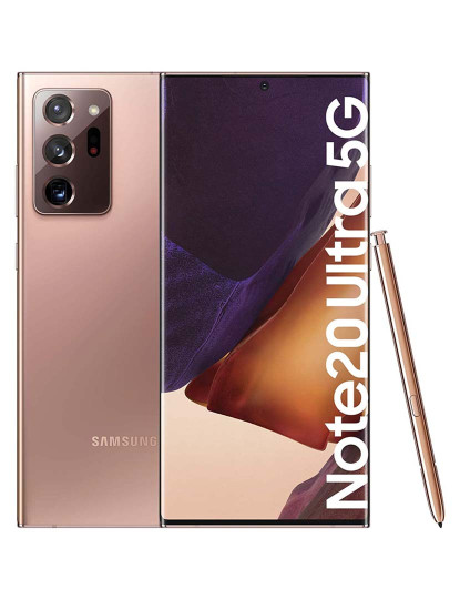 imagem de Samsung Galaxy Note 20 Ultra 5G 256GB N986 DS Bronze Grau A+1