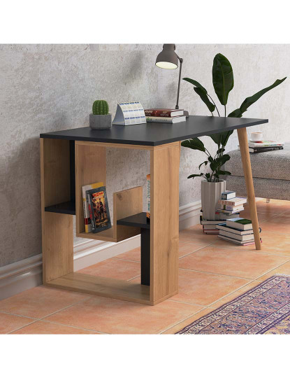 imagem de Secretária Sally Antracite Oak3