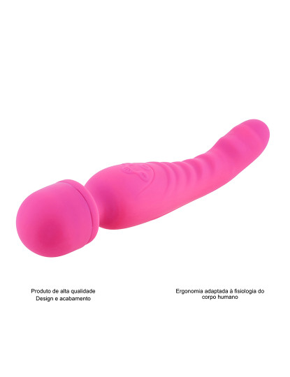 imagem de Vibrador Wand - Opção de aquecimento - 7 programas - Rosa3