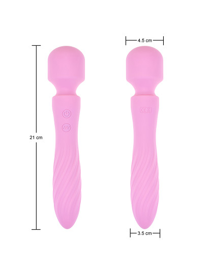 imagem de Vibrador Wand - Ponto G - 20 programas - Rosa4