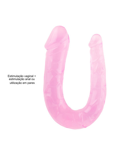 imagem de Dildo Duplo - Godemichet - Rosa2