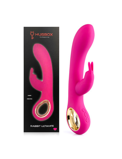 imagem de Vibrador Rabbit - Opção de aquecimento - 50 programas - Rosa1