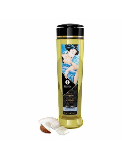imagem de Óleo de Massagem Erótico Coconut Thrills Shunga Adorable (240 ml)2