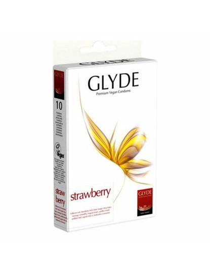 imagem de Preservativos Glyde Morango 18 cm (10 uds)1