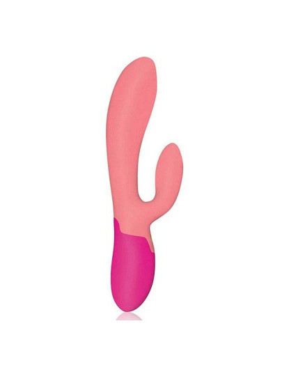 imagem de Vibrador Dupla Estimulação Rianne S Essentials Xena Rabbit Coral Cor de Rosa3