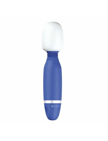 imagem de Massajador Corporal Vibratório B Swish Bthrilled Classic Azul/Branco1