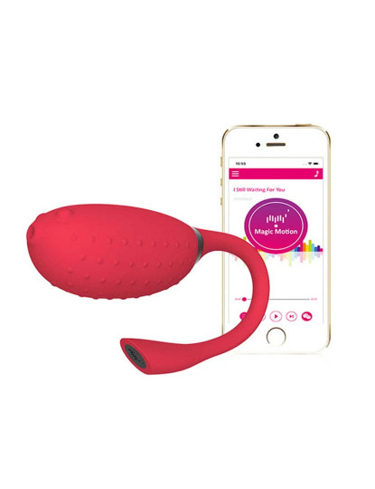 imagem de Vibrador Ovo Magic Motion Fugu Vermelho1