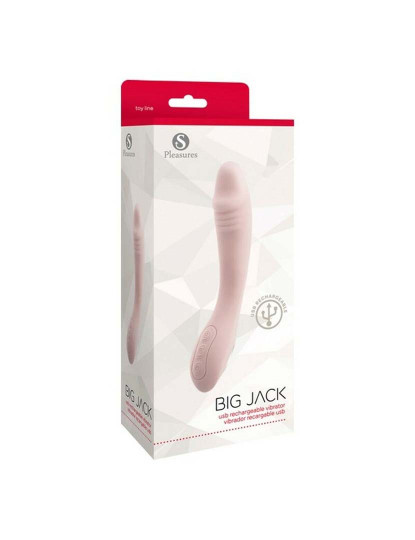 imagem de Vibrador S Pleasures Big Jack Cor de Rosa3