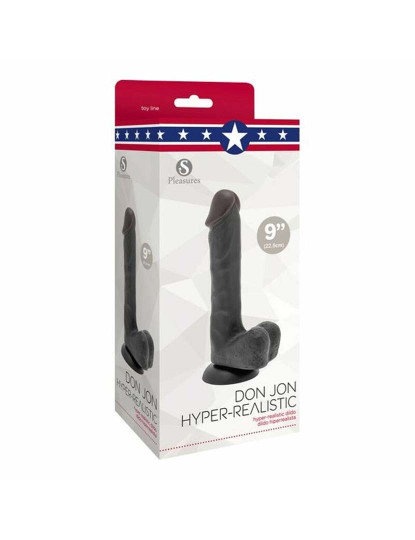 imagem de Dildo S Pleasures Don Jon Metal Silicone (18 cm)2