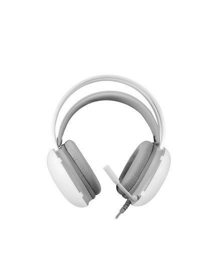 imagem de Auriculares Com Microfone Mars Gaming Mh-Glow Rgb Branco3