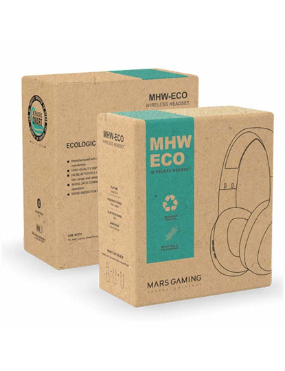imagem de Auriculares Com Microfone Mars Gaming Ecologic Mhw-Eco Bt 5.13