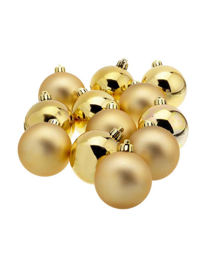 imagem de Bolas De Natal Decoris Dourado 1