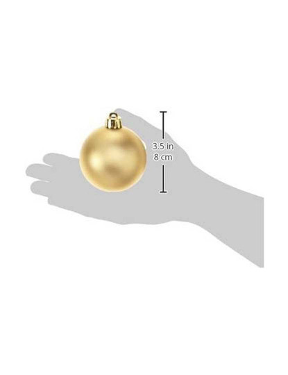 imagem de Bolas De Natal Decoris Dourado 3