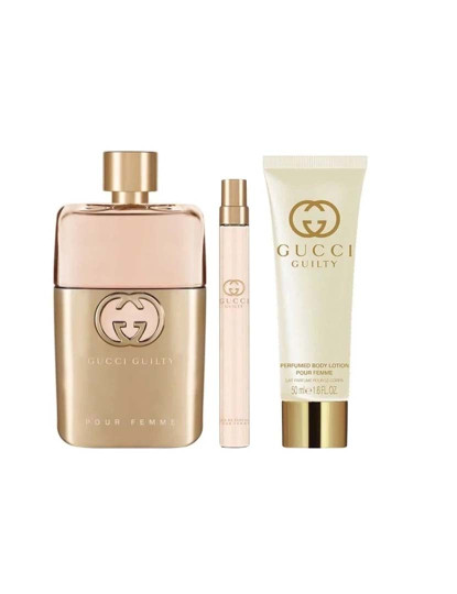 imagem de Set Gucci Guilty Edp 90Ml+Body 50Ml+Edp 10Ml1