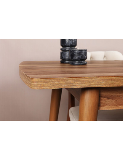 imagem de Mesa Jantar Inci Walnut4