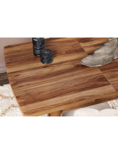 imagem de Mesa Jantar Inci Walnut5