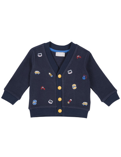imagem de Cardigan Menino Azul Escuro1