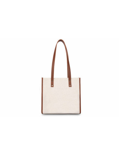 imagem de Tote Bag Castanho Bege3