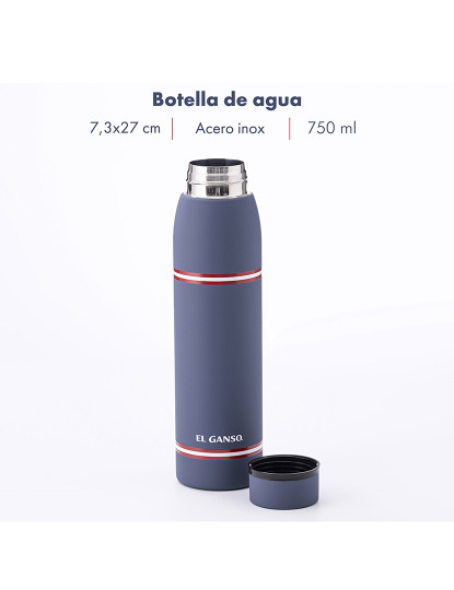 imagem de Garrafa água 750ml Azul2