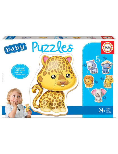 imagem de BABY PUZZLE ANIMAIS SELVAGENS 141971