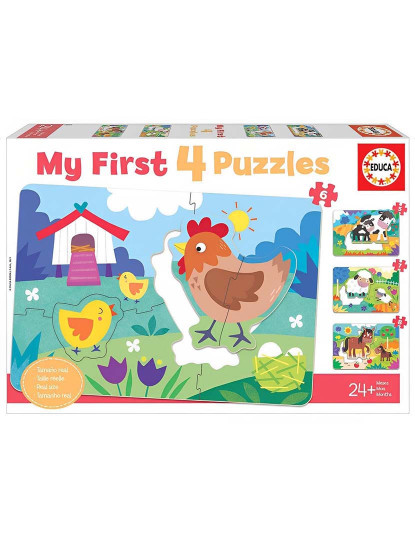 imagem de MÂES E SEUS BEBÉS 5-6-7-8 MY FIRST PUZZLES 188991