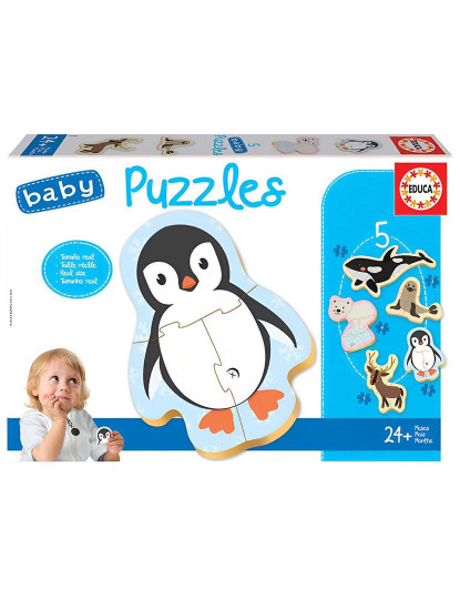 imagem de BABY PUZZLES ANIMAIS POLARES 185881