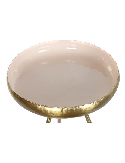 imagem de Mesa Apoio Lacado Rosa Pálido2