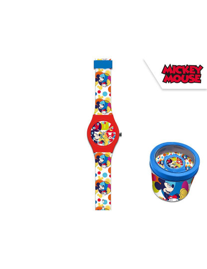 imagem de Relógio Analógico Caixa De Metal Mickey1