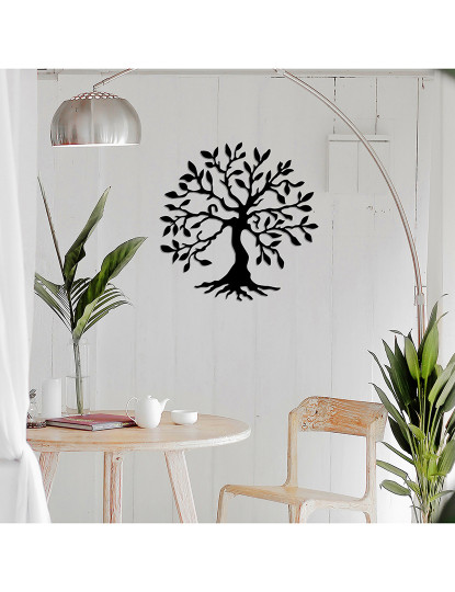 imagem de Decoração Parede Metal Árvore Felicidade4