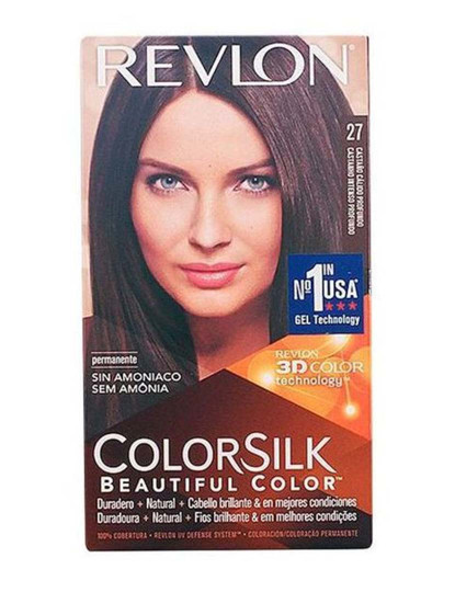 imagem de Tinta de Cabelo Colorsilk 27-Castanho Calido Profundo1
