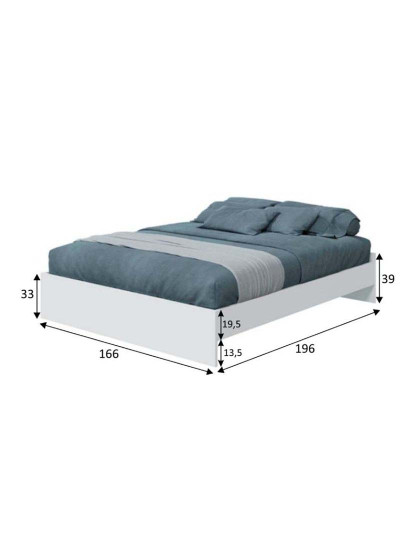 imagem de Cama Casal Tempus Branco/Natural4