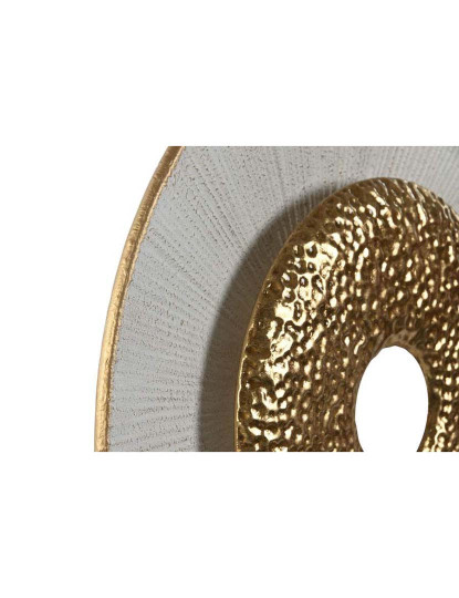 imagem de Decoração Parede Metal Circulo Dourado 4