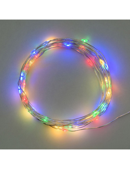 imagem de Fita de Luzes, 10 Microleds Multicolor 1,5Mm1