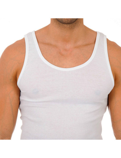 imagem de T-Shirt Cava Homem Branco3