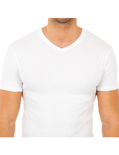 imagem de T-Shirt thermal Homem Branco4