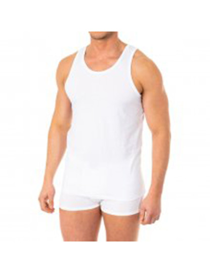 imagem de T-Shirt Interior de Homem Branco1