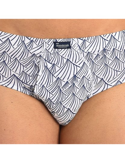 imagem de Slips Homem Striped Azul10