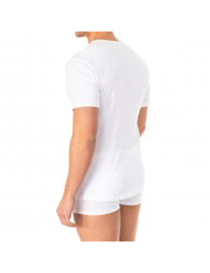 imagem de T-Shirt Interior de Homem Branco3