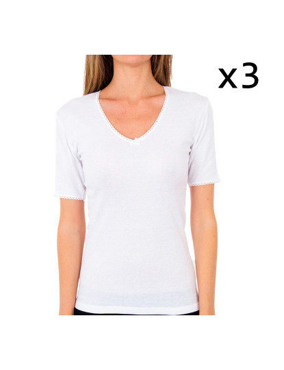 imagem de T-Shirts Térmicas Senhora Branco2