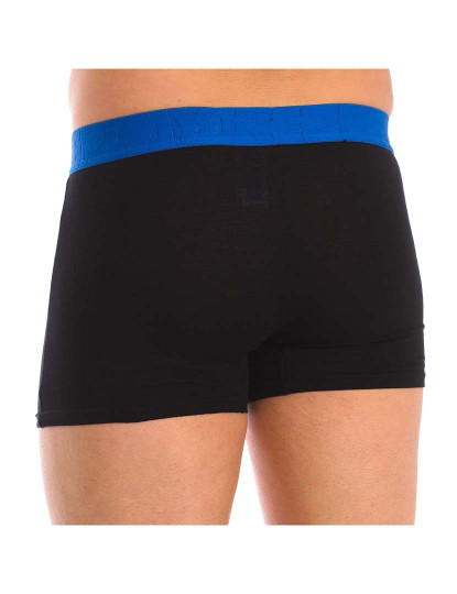 imagem de Boxers Homem Cinza Preto Azul4