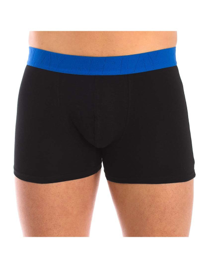 imagem de Boxers Homem Cinza Preto Azul3