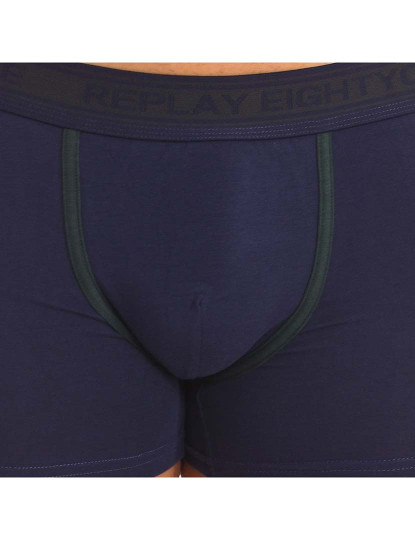 imagem de Boxers Homem Azul Navy Verde7