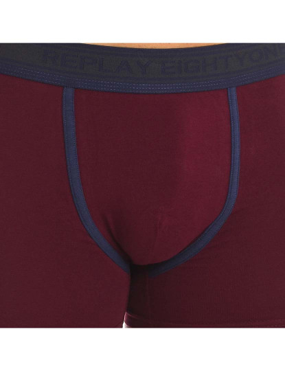 imagem de Boxers Homem Azul Navy Bordeaux7