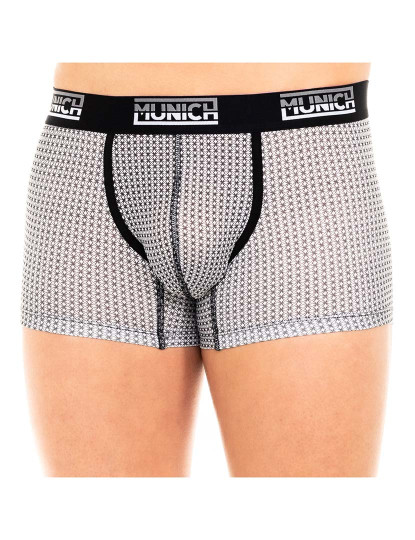 imagem de Boxers Casual Munich Homem Preto branco6