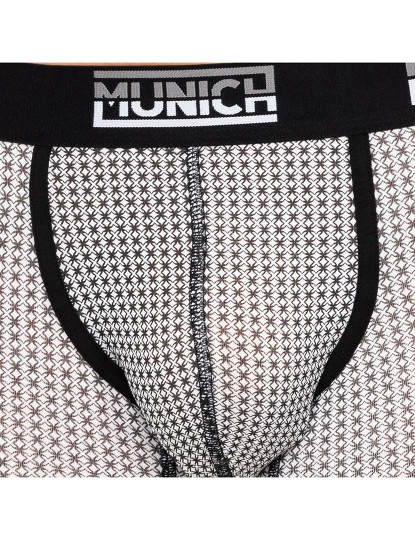 imagem de Boxers Casual Munich Homem Preto branco8