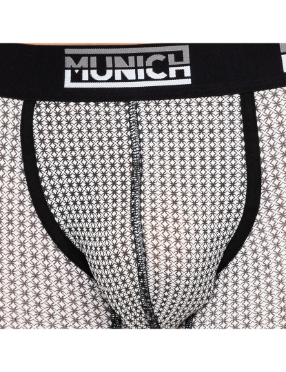 imagem de Boxers Casual Munich Homem Preto branco9